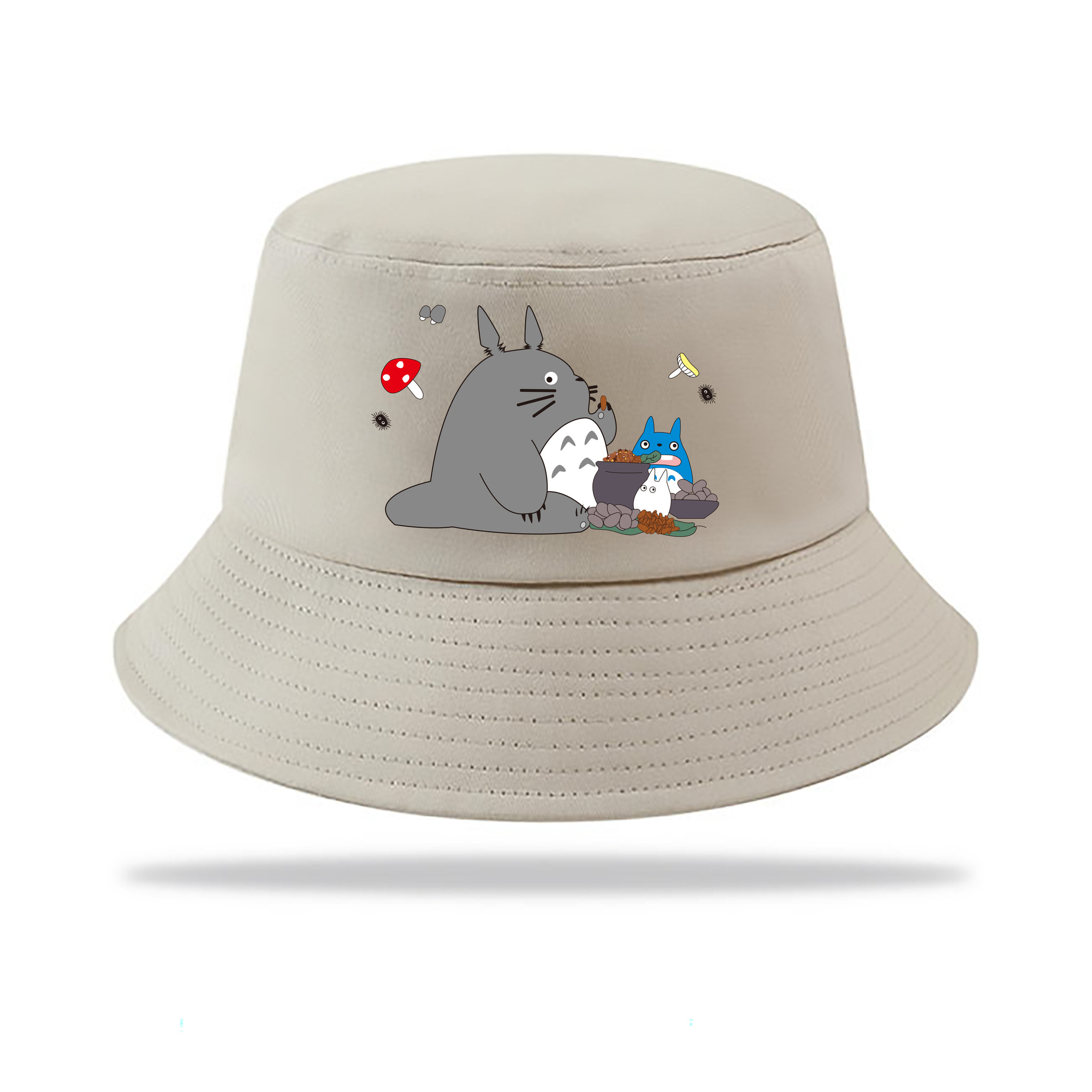 （画像用） となりのトトロ 草壁メイ 草壁サツキ My Neighbor Totoro Satsuki Kusakabe Mei Kusakabe アウトドア日除けバケットハット